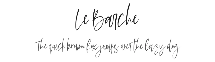 Le Barche