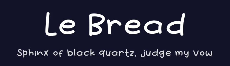 Le Bread by Khurasan — Script Handwritten Font — thumbnail 2