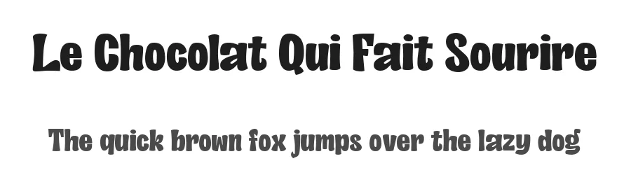Le Chocolat Qui Fait Sourire