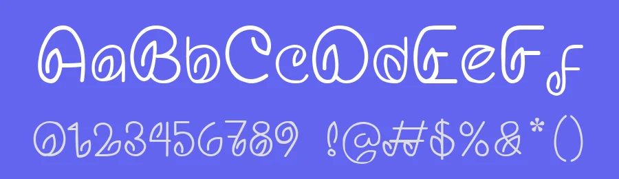 Leaf by Kong Font — Decorative Font — thumbnail 3