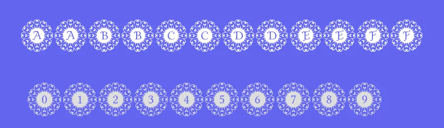 Leaf Love Mono by www.freesvgdesigns.com — Decorative Font — thumbnail 3