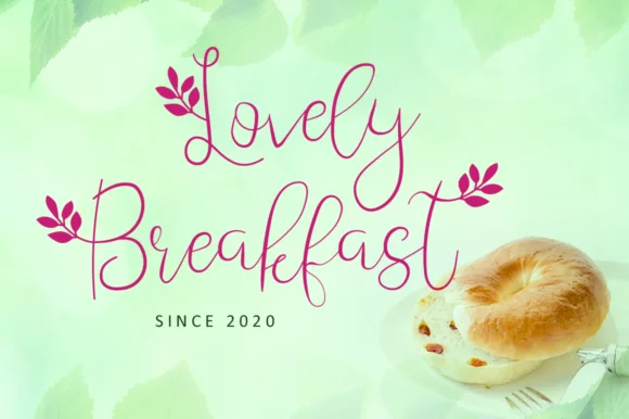 Leafing Font by illushvara — Script Handwritten Font — thumbnail 3