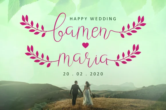 Leafing Font by illushvara — Script Handwritten Font — thumbnail 5