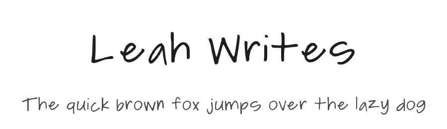 Leah Writes