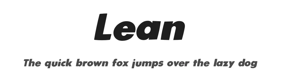 Lean