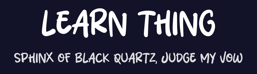Learn Thing by Khurasan — Decorative Font — thumbnail 2