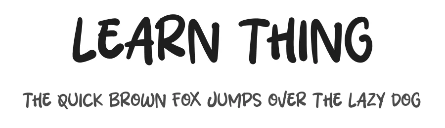 Learn Thing