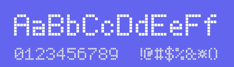 LED Board-7 by Style-7 — Display Font — thumbnail 3