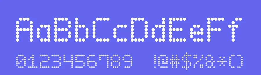 LED Counter 7 by Style-7 — Display Font — thumbnail 3