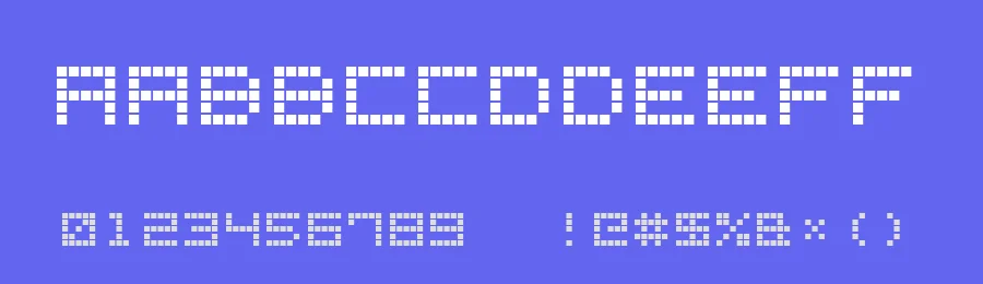 LED Display7 by Style-7 — Display Font — thumbnail 3