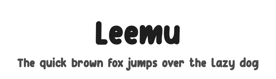 Leemu by Almaz Studio — Decorative Font