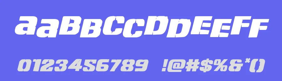Left Hand Luke by Iconian Fonts — Decorative Font — thumbnail 3