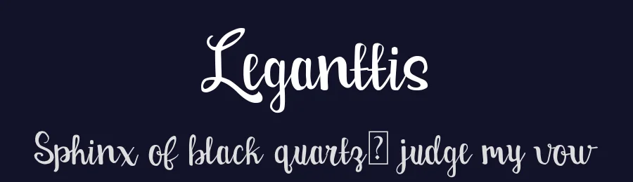 Leganttis by Gie Studio — Script Handwritten Font — thumbnail 2