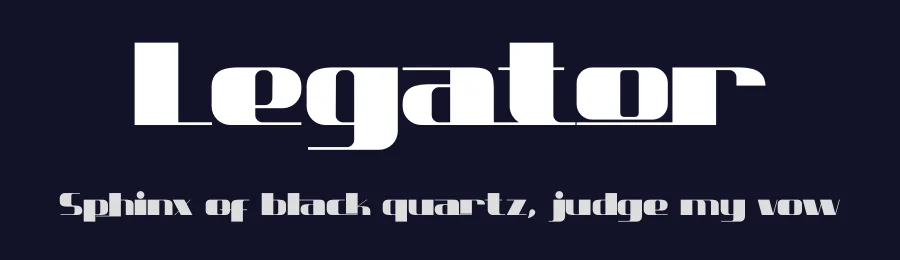 Legator by PutraCetol Studio — Sans Serif Font — thumbnail 2