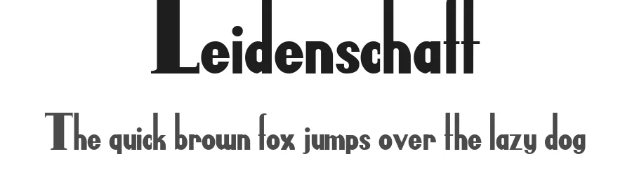 Leidenschaft
