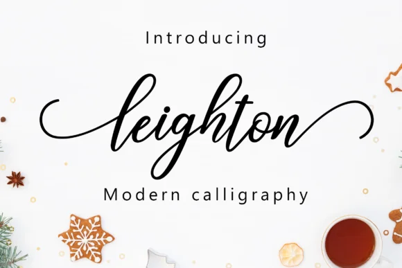 Leighton Font by Amarlettering — Script Handwritten Font