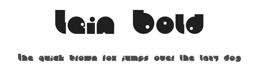 Lein Bold