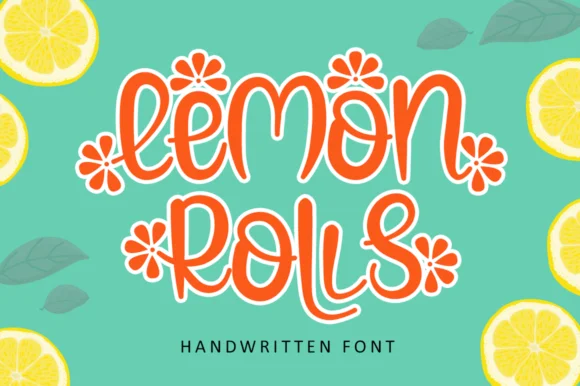 Lemon Rolls Font by illushvara — Script Handwritten Font