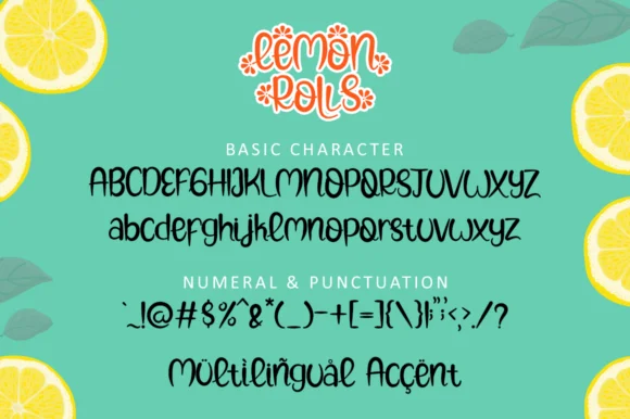 Lemon Rolls Font by illushvara — Script Handwritten Font — thumbnail 6
