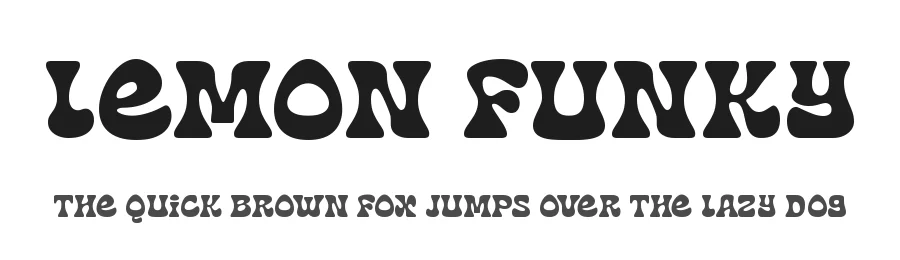 Lemon Funky by HansCo — Decorative Font
