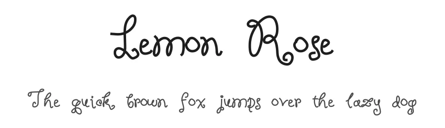 Lemon Rose