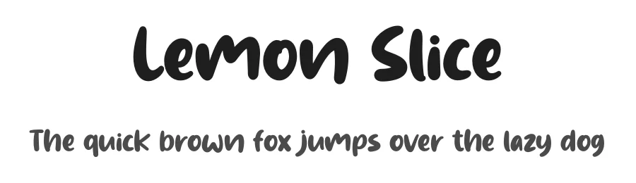 Lemon Slice by Graphix Line Studio — Decorative Font