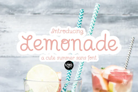 Lemonade Font by blushfontco by blushfontco — Script Handwritten Font