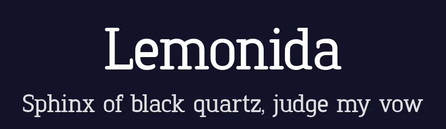 Lemonida by UI Creative — Serif Font — thumbnail 2