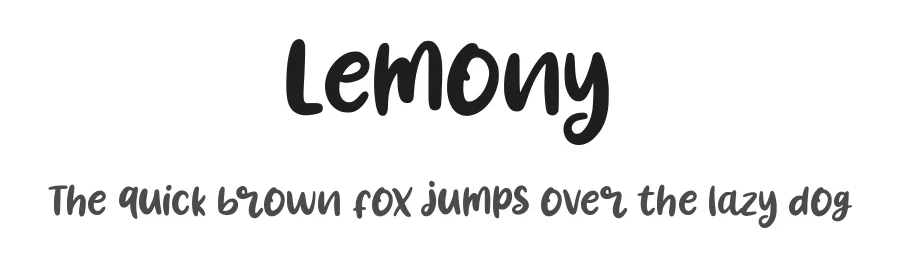 Lemony by Creatype Studio — Decorative Font