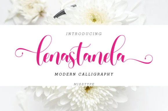 Lenastanela Font by IRF Lab Studio — Script Handwritten Font