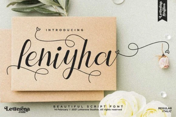 Leniyha Font by Letterena Studios — Script Handwritten Font