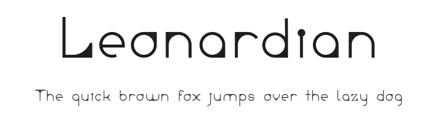 Leonardian by Cubo Fonts — Decorative Font