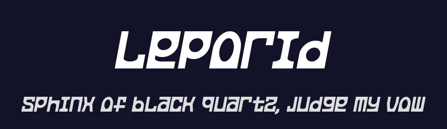 Leporid by GGBotNet — Decorative Font — thumbnail 2