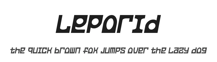 Leporid by GGBotNet — Decorative Font