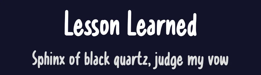 Lesson Learned by Gassstype — Script Handwritten Font — thumbnail 2