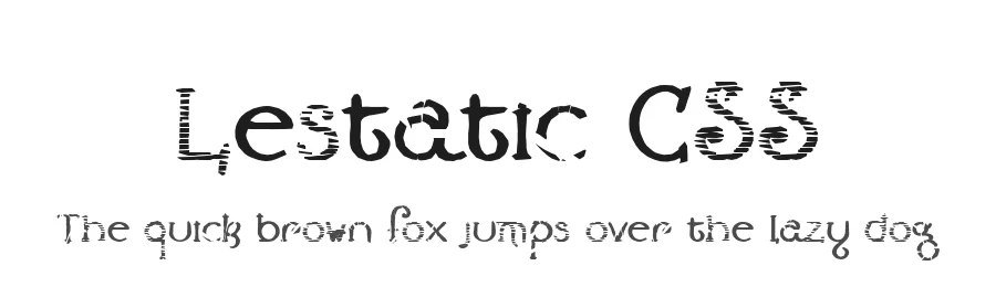 Lestatic CSS