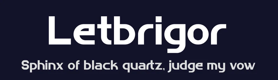 Letbrigor by Storytype Studio — Sans Serif Font — thumbnail 2