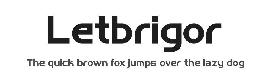 Letbrigor by Storytype Studio β Sans Serif Font