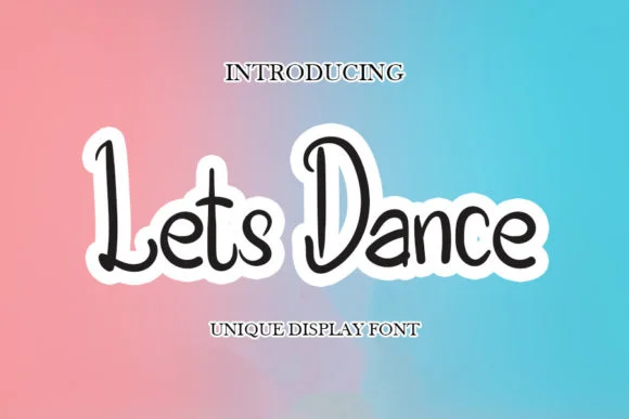 Lets Dance Font by shiddiq.art — Script Handwritten Font