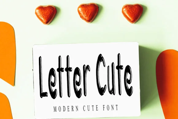 Letter Cute Font by FL Space — Script Handwritten Font