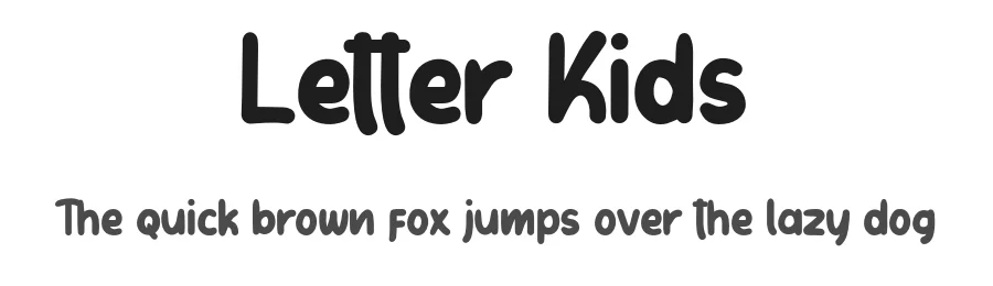 Letter Kids