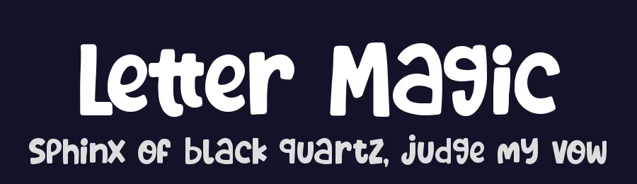 Letter Magic by DM Letter Studio - Dimas Prasetyo — Decorative Font — thumbnail 2