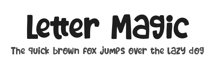 Letter Magic by DM Letter Studio - Dimas Prasetyo — Decorative Font