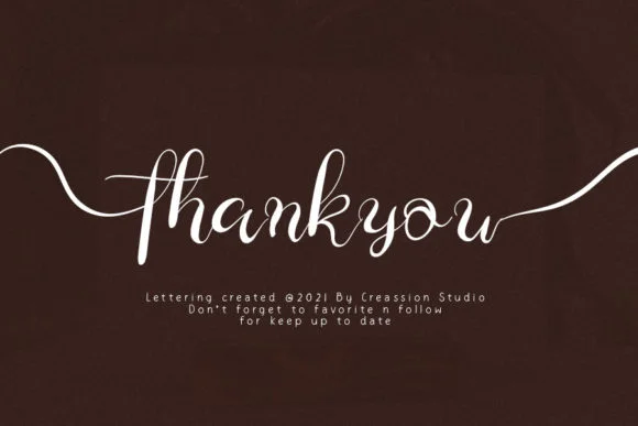 Lettering Font by Creassion Studio — Script Handwritten Font — thumbnail 5