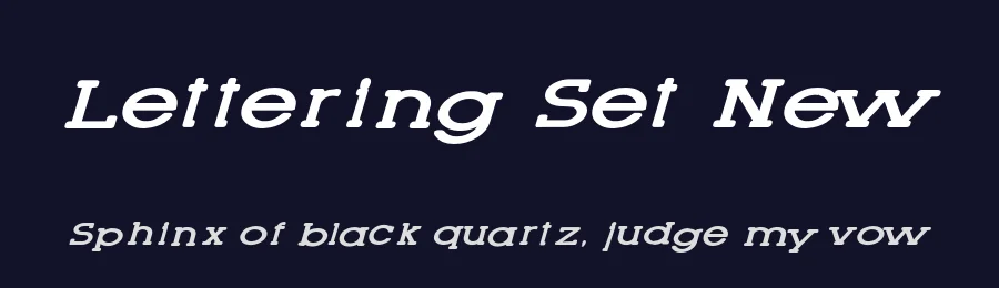 Lettering Set New by Galdino Otten Fonts — Serif Font — thumbnail 2