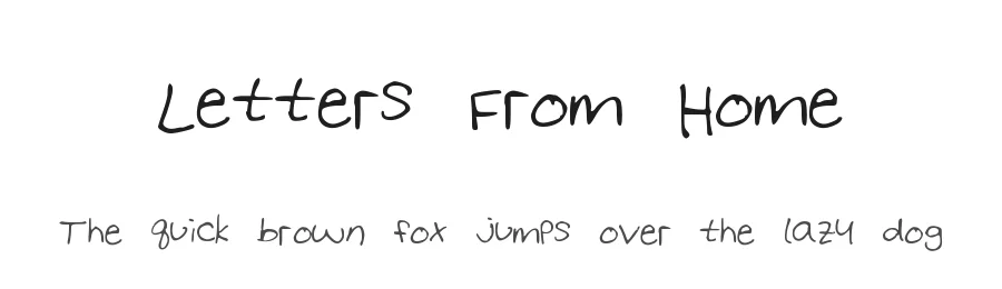 Letters From Home