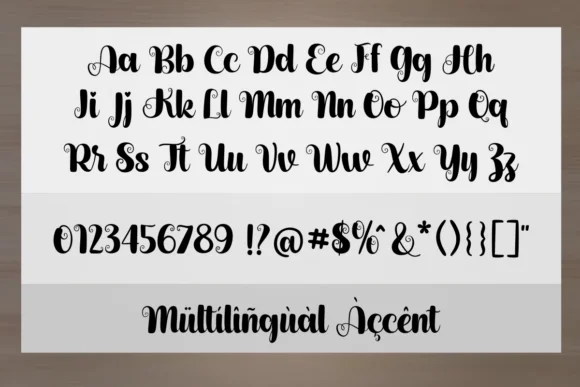 Letticia Font by Deedeetype — Script Handwritten Font — thumbnail 2