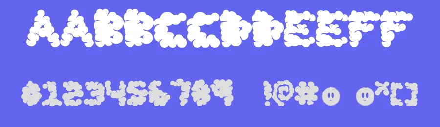LF Jazzcloud by Mr.Flurry — Decorative Font — thumbnail 3