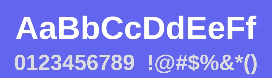 Liberation Sans by Red Hat — Sans Serif Font — thumbnail 3