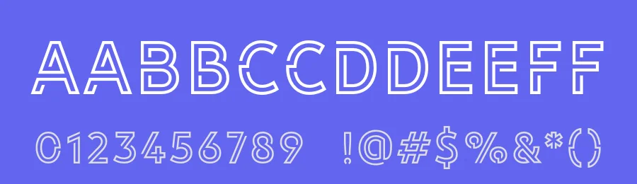 Library 3 am by Igor Kosinsky — Display Font — thumbnail 3